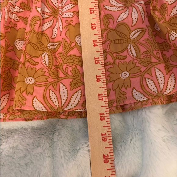 Banana Republic Pink and Brown Floral Mini Skirt - Picture 5 of 8